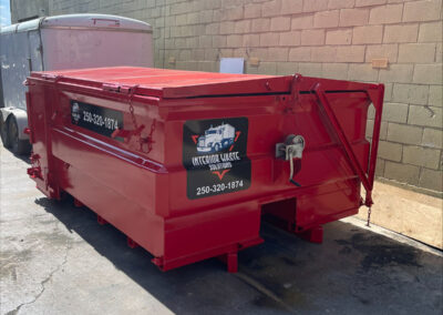 Interior Waste Solutions Light Duty red bin