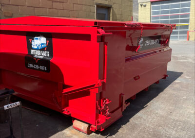 Interior Waste Solutions Light Duty red bin